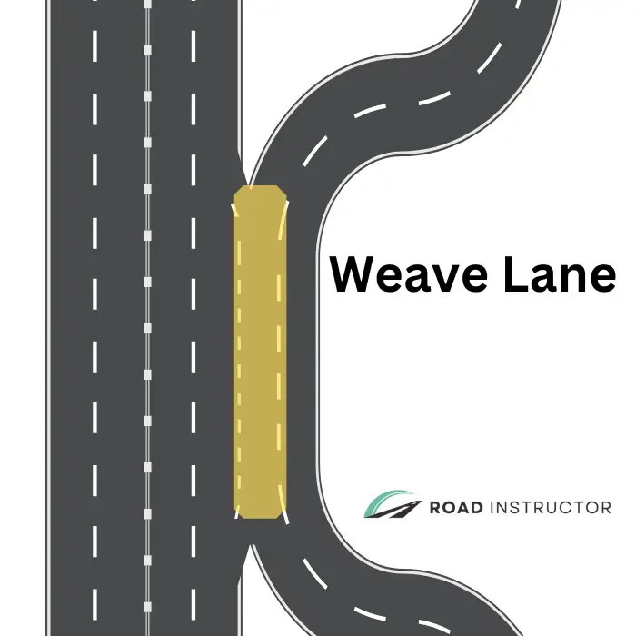 what-is-a-weave-lane-definition-test-question-road-instructor