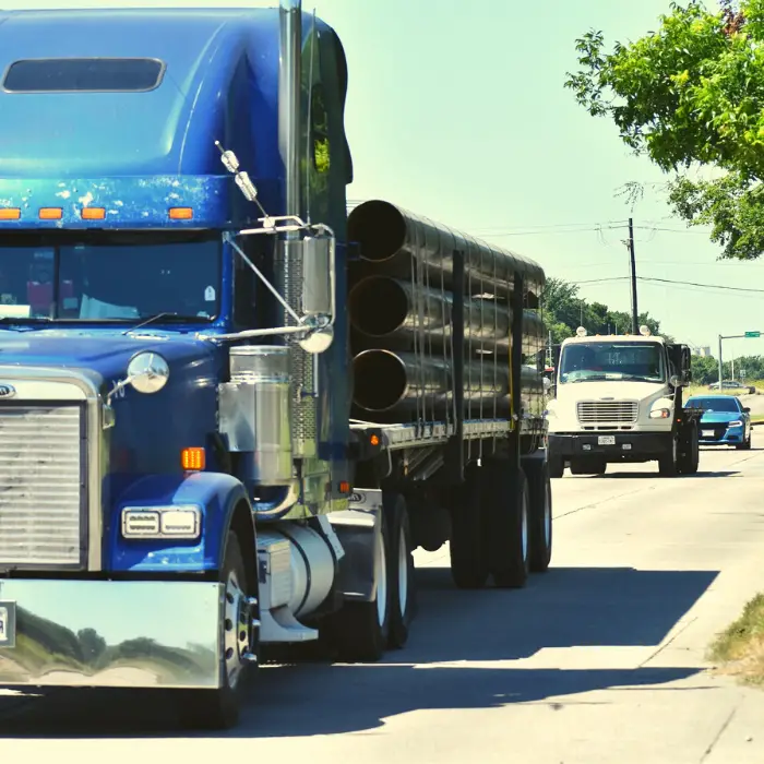 When you are caught behind a very slow truck going up a long hill, you should